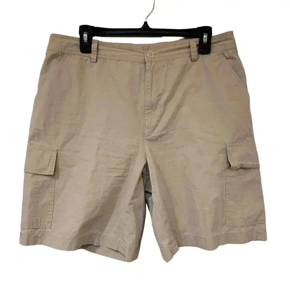 Lauren Ralph Lauren Women's Ivory Cotton Cargo Shorts EUC sz 12